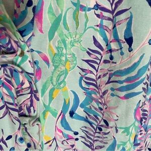 V neck lily Pulitzer dress. Knee length